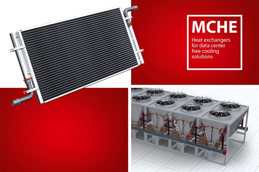 Highly efficient free cooling technology for data centers with new Danfoss micro channel heat exchanger
